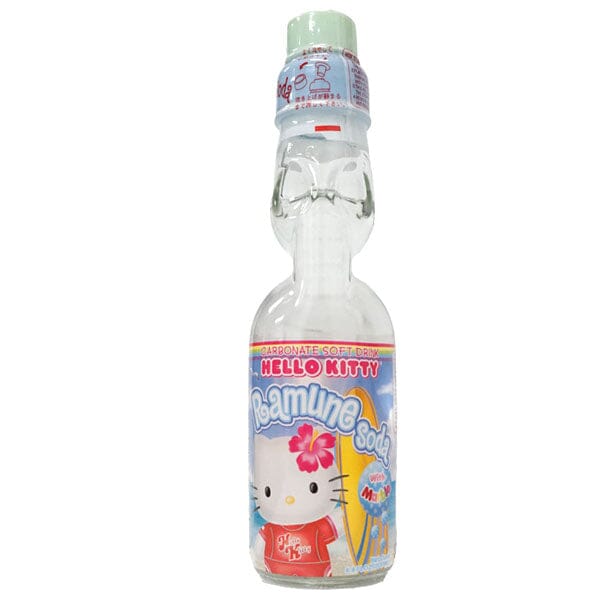 Hello Kitty Ramuné Japanese Soda Drink (Multiple Flavors) Simple Showcase Original Hello Kitty (200mL) 