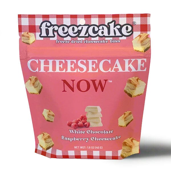 Freezcake Freeze-Dried Cheesecake Bites (1.6oz) Multiple Flavors Simple Freezcake White Chocolate Raspberry Cheesecake 