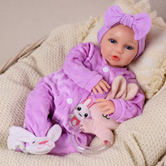 TrueHeart Treasures Dream Weavers Series 3 Weighted Reborn Lifelike Baby Dolls (4lbs) Baby Hannah