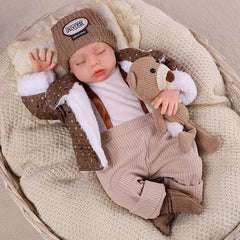 TrueHeart Treasures Dream Weavers Series 3 Weighted Reborn Lifelike Baby Dolls (4lbs) Baby Noah