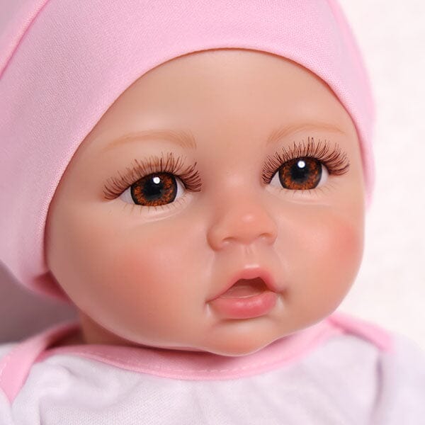 TrueHeart Treasures: Dream Weavers Collection Weighted Reborn Lifelike Baby Dolls (3kg) Baby Evangeline Simple TrueHeart Treasures 