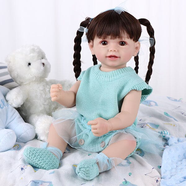 Weighted Reborn Lifelike Baby Dolls (3kg) Baby Olivia Preorder Showcase 