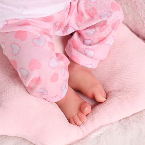 TrueHeart Treasures: Dream Weavers Collection Weighted Reborn Lifelike Baby Dolls (3kg) Baby Evangeline Simple TrueHeart Treasures 