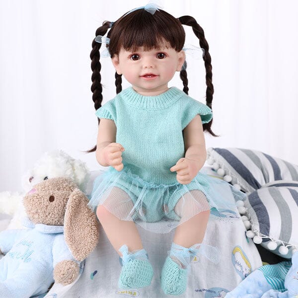 Weighted Reborn Lifelike Baby Dolls (3kg) Baby Olivia Preorder Showcase 