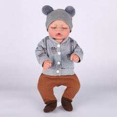 TrueHeart Treasures: Dream Weavers Collection Weighted Reborn Lifelike Baby Dolls (3kg) Baby Tommy