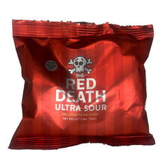 Mr. Simms Sweet Shoppe: Red Death Ultra Sour (100g) Imported From England