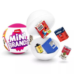ZURU™ 5 Surprise™ Retro Grocery Mini Brands Series 1 Collectible Capsule Simple Showcase 