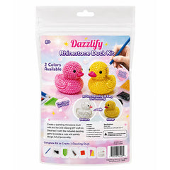 Dazzlify Rhinestone Duck DIY Craft Kit (Color Ships Assorted)