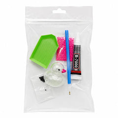 Dazzlify Rhinestone Duck DIY Craft Kit (Color Ships Assorted)