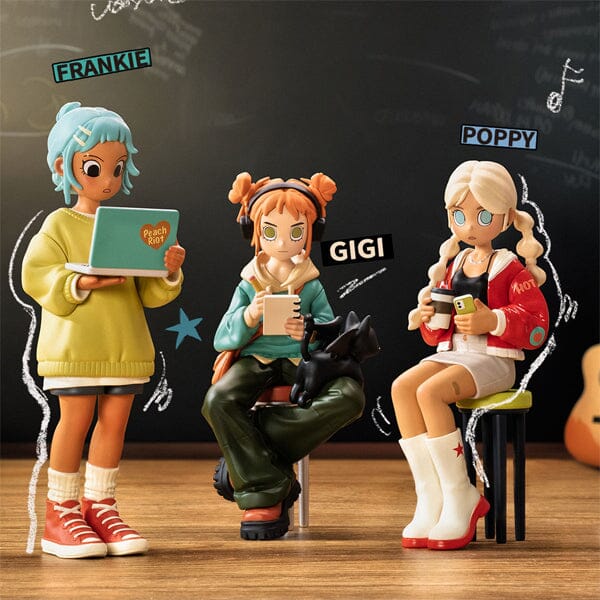 Pop Mart x Peach Riot: Rise Up Series Figurine Blind Box (1pc) Simple Pop Mart 