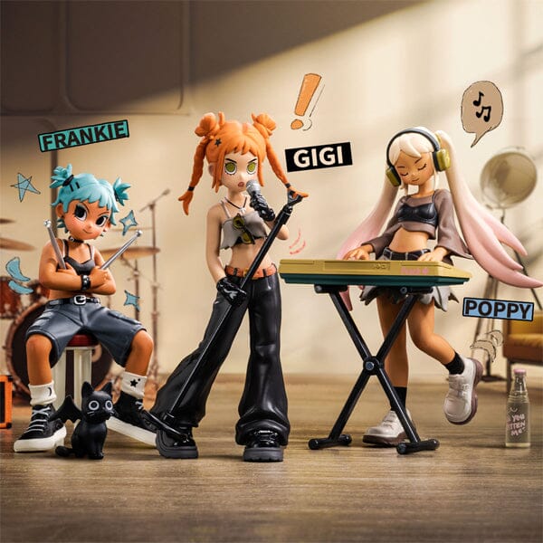 Pop Mart x Peach Riot: Rise Up Series Figurine Blind Box (1pc) Simple Pop Mart 