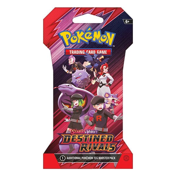 Pokemon Scarlet & Violet Destined Rivals Sleeved Booster Pack Pokemon Scarlet & Violet Destined Rivals Sleeved Booster Pack