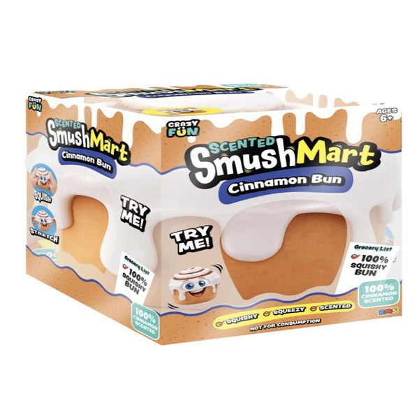 SmushMart Giant Scented Squishy Cinnamon Bun Fidget Toy (1pc) Simple SmushMart 