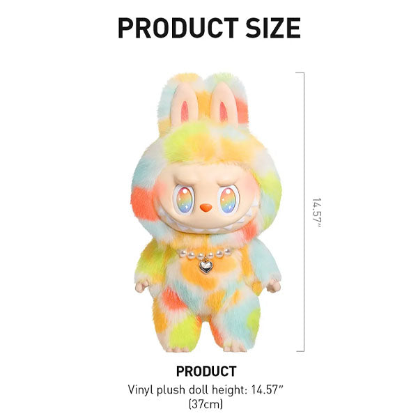 Pop Mart x THE MONSTERS: Giant 14" Labubu Big Into Energy Series "Rock The Universe" Plush Doll (1pc)