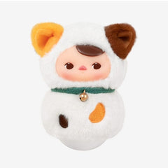 Pop Mart x PUCKY: Roly-Poly Kitty Series Vinyl Plush Blind Box (1pc) Simple Pop Mart 