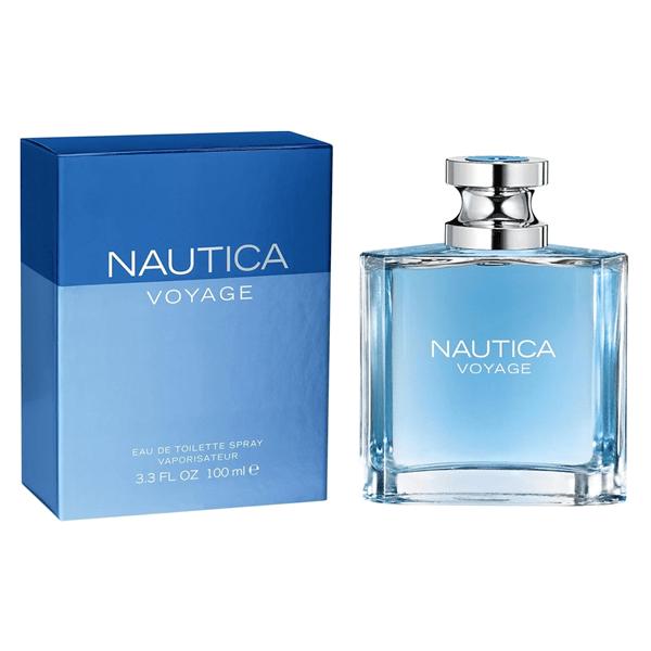 Nautica Voyage Eau De Toilette Spray Bottle for Men (100mL) Simple Showcase 