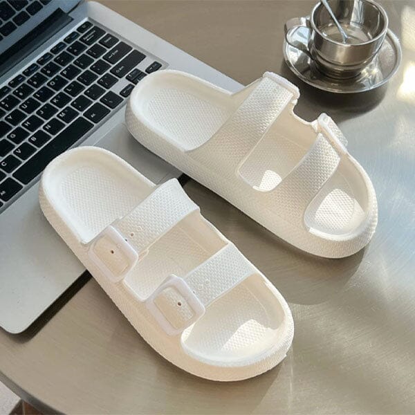 Shhhandals Unisex Adjustable Anti-Slip Buckle Cloud Slides (Multiple Colors) Preorder Showcase 