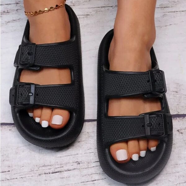 Shhhandals Unisex Adjustable Anti-Slip Buckle Cloud Slides (Multiple Colors) Preorder Showcase 