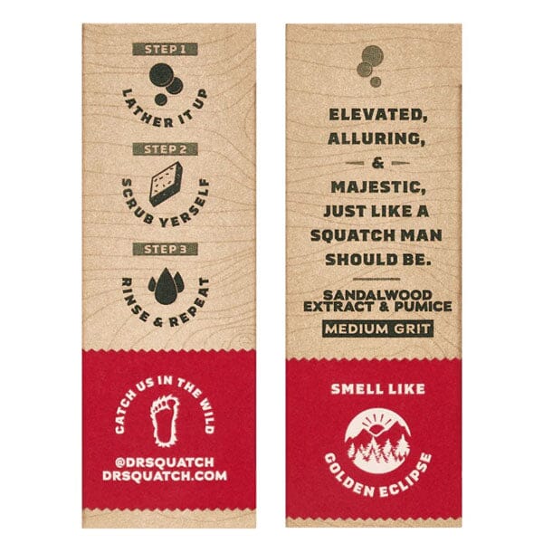 Dr. Squatch® All-Natural Bar Soap For Men - Sandalwood Summit Simple Dr. Squatch 