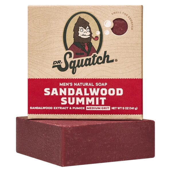 Dr. Squatch® All-Natural Bar Soap For Men - Sandalwood Summit Simple Dr. Squatch 