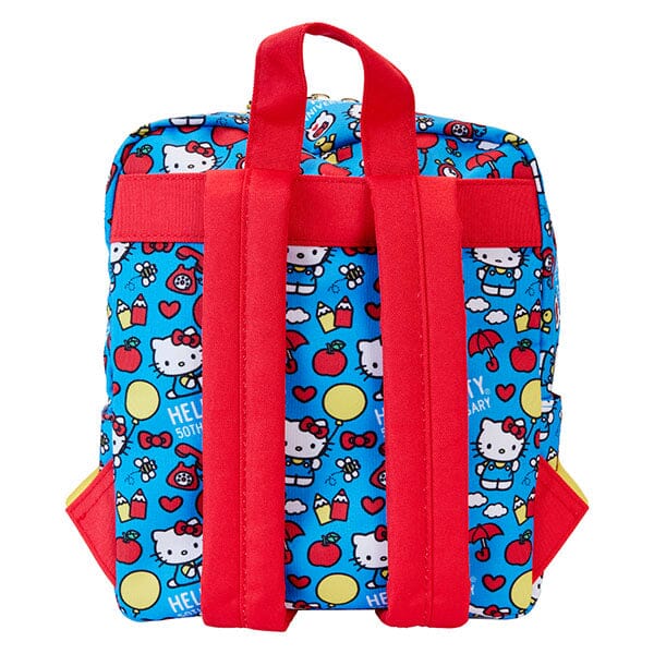 Loungefly Hello Kitty 50th Classic Aop Nylon Square Mini Backpack Preorder Showcase 