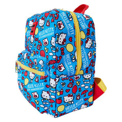 Loungefly Hello Kitty 50th Classic Aop Nylon Square Mini Backpack Preorder Showcase 