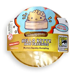 Sanrio Hello Kitty And Friends Mystery Squishy Dumpling Golden Edition Fidget Toy (1pc) SDCC Exclusive