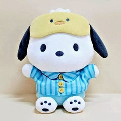 Sanrio Hello Kitty & Friends Pajama Party 10" Pochacco Plush Toy Simple Hello Kitty 