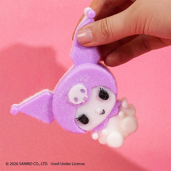 SlimyGloop x Sanrio Tabatastic Coat N' Squish Taba Squishy Fidget Toy - Kuromi