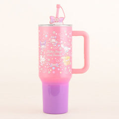 Sanrio Hello Kitty & Friends 40oz Ultimate Insulated Stainless Steel Drink Tumbler (1pc) Includes Straw & Charm