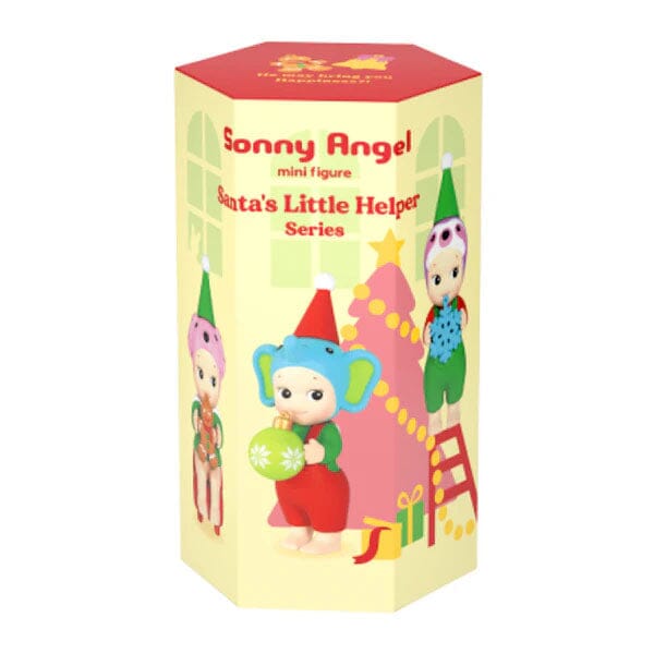 Sonny Angel Collectable Mini Cherub Figurines Santa's Little Helper Christmas Series Blind Box (1pc) Simple Sonny Angel 