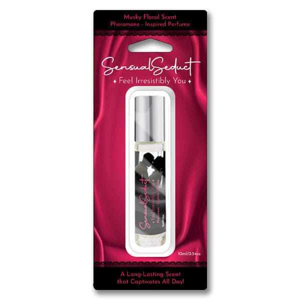 SensualSeduct Unisex Pheromone Concentrated Perfume Oil Roll-On (10mL) Simple Showcase 