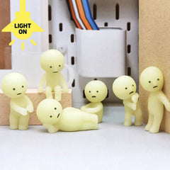 Smiski Series 1 Collectible Glow in the Dark Figurine Blind Box (1pc)