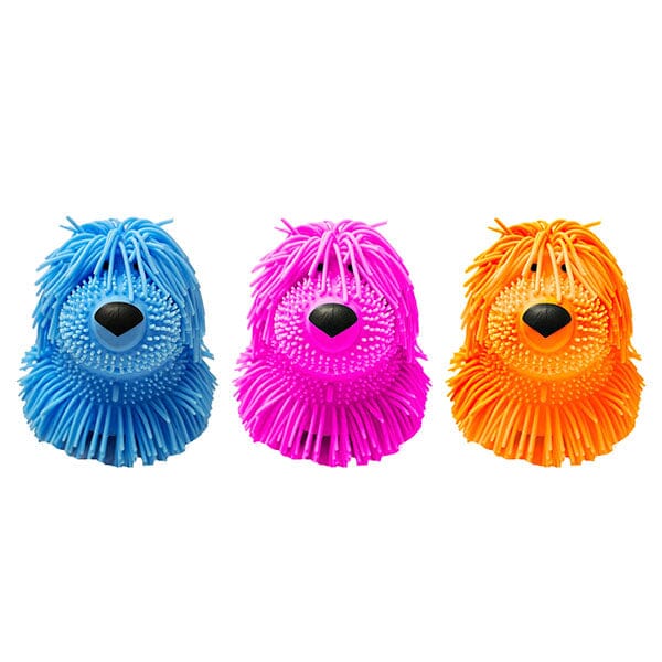 Furry Frens Shaggy Dog Squishy Wiggle Fidget Toy (1pc) Color Ships Assorted Simple Showcase 