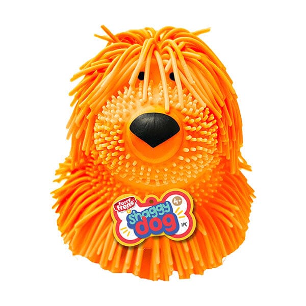 Furry Frens Shaggy Dog Squishy Wiggle Fidget Toy (1pc) Color Ships Assorted Simple Showcase 