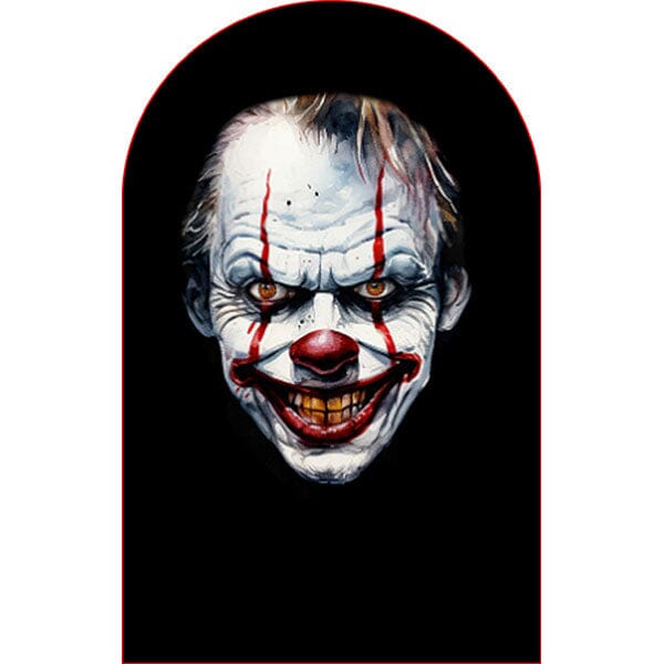 Sheisty Mask Transparent Halloween Stocking Balaclava (Multiple Styles) Simple Exclusive Clown 