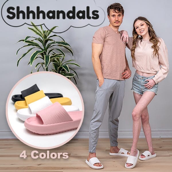 Shhhandals | Unisex Indoor/Outdoor Anti-Slip Waterproof Comfort Slides | Multiple Sizes & Colours Preorder Showcase 