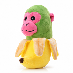 Monkey Banana Italian Brainrot Meme Buddy 8.5" Plush Toy (1pc)