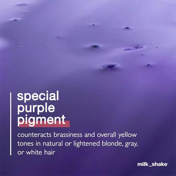 milk_shake® Silver Shine Purple Shampoo (300mL) w/ Milk Protein & Fruit Extracts Simple Showcase 