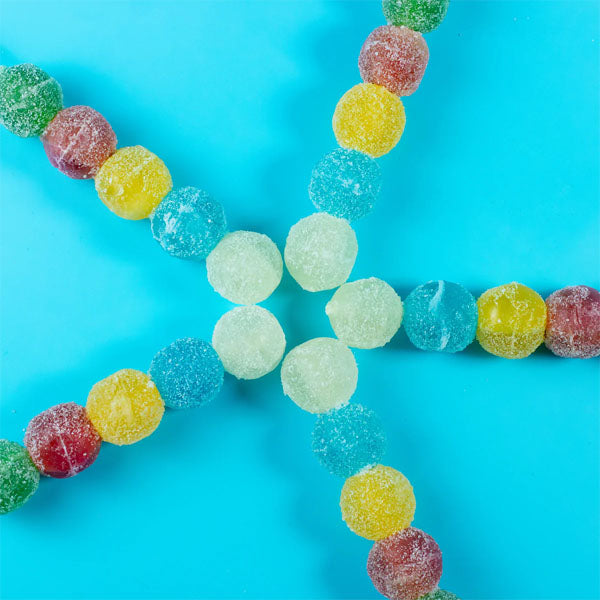 Silky Gem Crystal Candy Sizzle Pop Sour Mix Skewers (5pk) Simple Silky Gem 