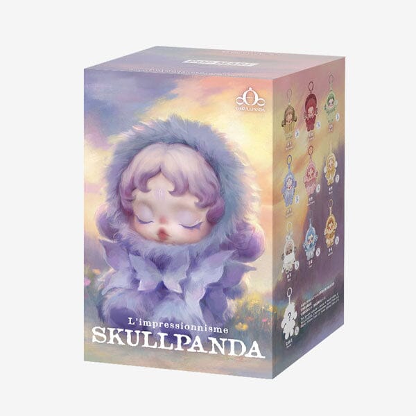 Pop Mart x Skullpanda: L'impressionnisme Series Plush Keychain Blind Box (1pc) Simple Pop Mart 