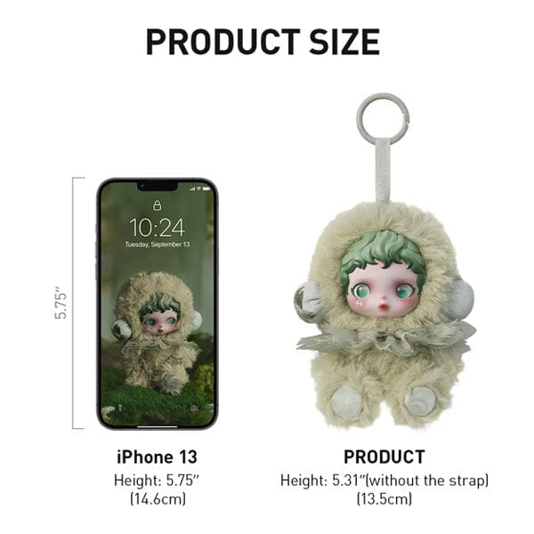 Pop Mart x Skullpanda: L'impressionnisme Series Plush Keychain Blind Box (1pc) Simple Pop Mart 
