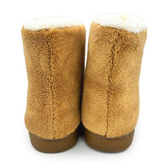 Shhhandals Fluffy Slipper Khaki Ankle Boots (Multiple Sizes) Simple Exclusive 