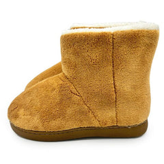 Shhhandals Fluffy Slipper Khaki Ankle Boots (Multiple Sizes) Simple Exclusive 