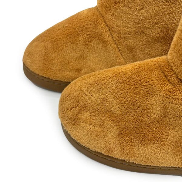 Shhhandals Fluffy Slipper Khaki Ankle Boots (Multiple Sizes) Simple Exclusive 