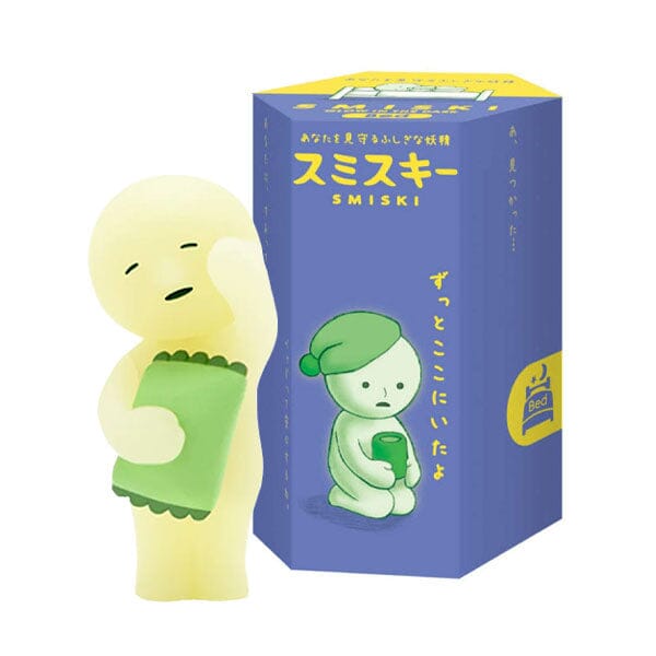 Smiski Bed Series Collectible Glow in the Dark Figurine Blind Box (1pc) Simple Smiski 
