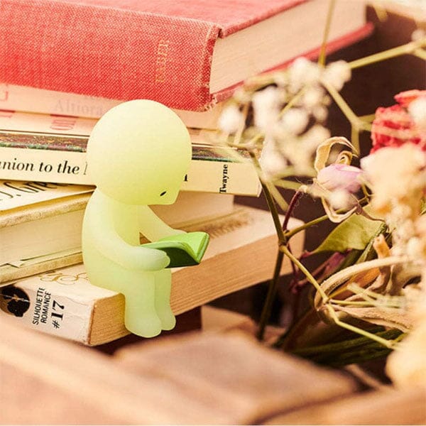Smiski Bed Series Collectible Glow in the Dark Figurine Blind Box (1pc) Simple Smiski 