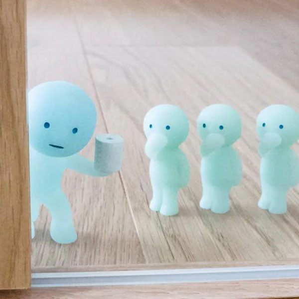 Smiski Toilet Series Collectible Glow in the Dark Figurine Blind Box (1pc)