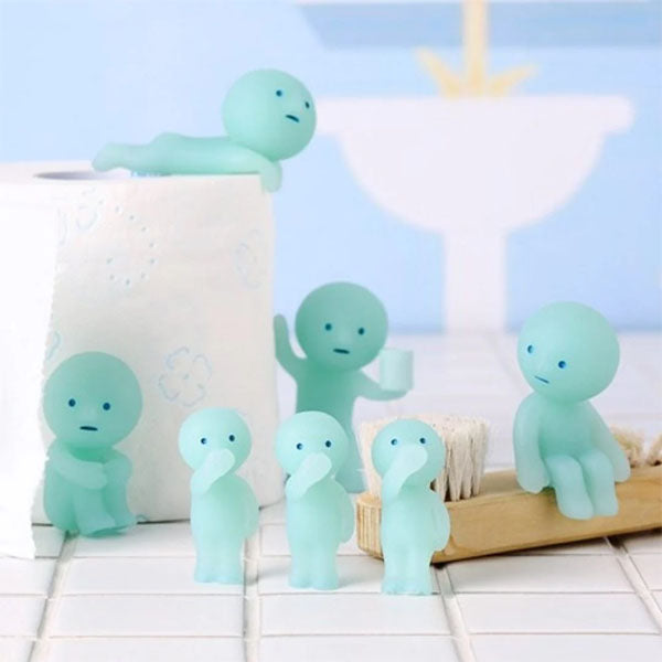 Smiski Toilet Series Collectible Glow in the Dark Figurine Blind Box (1pc)