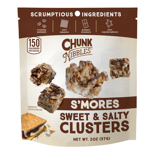 Chunk Nibbles Sweet & Salty Clusters (2oz) Multiple Flavors